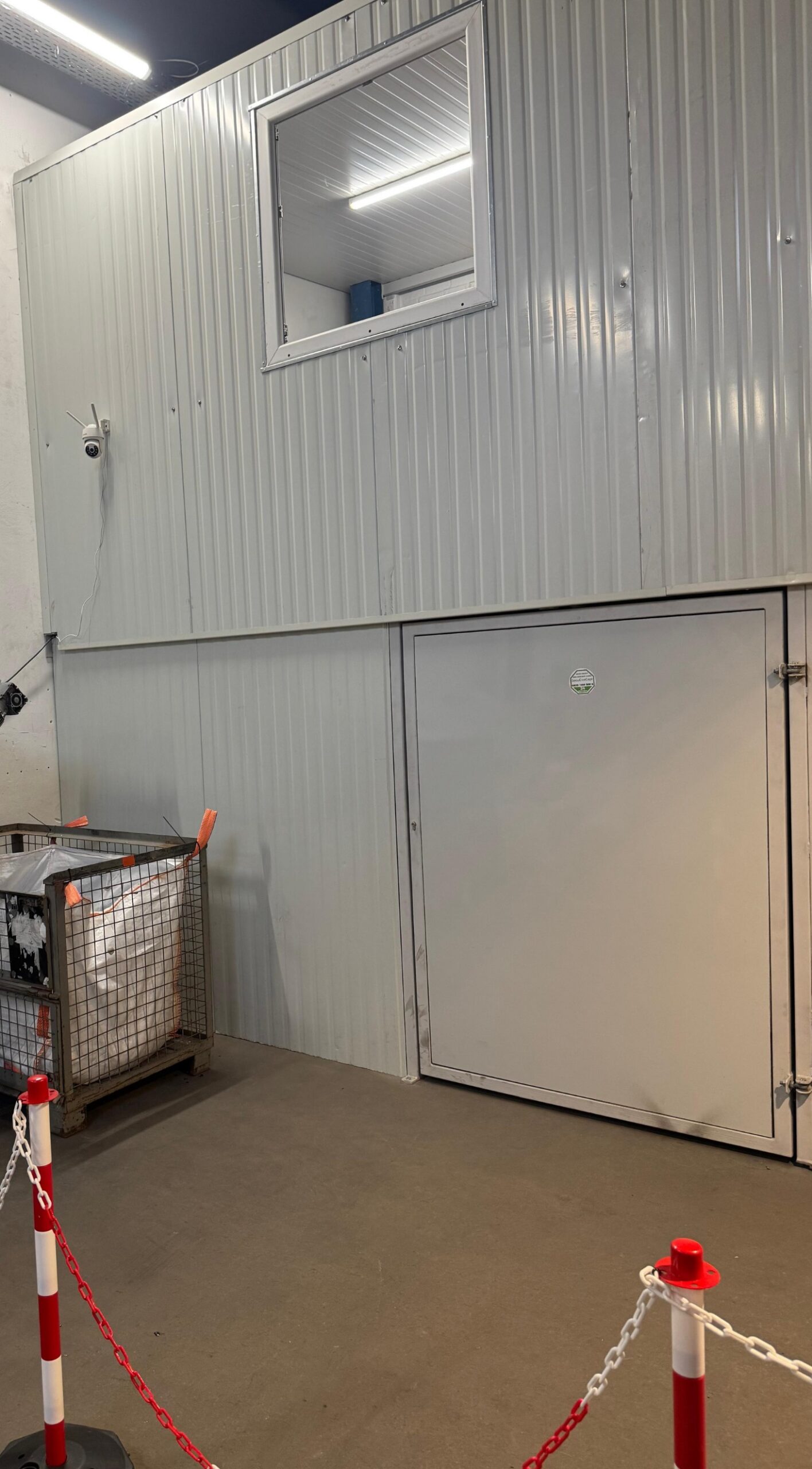 Sicherheitszone für Datenträger