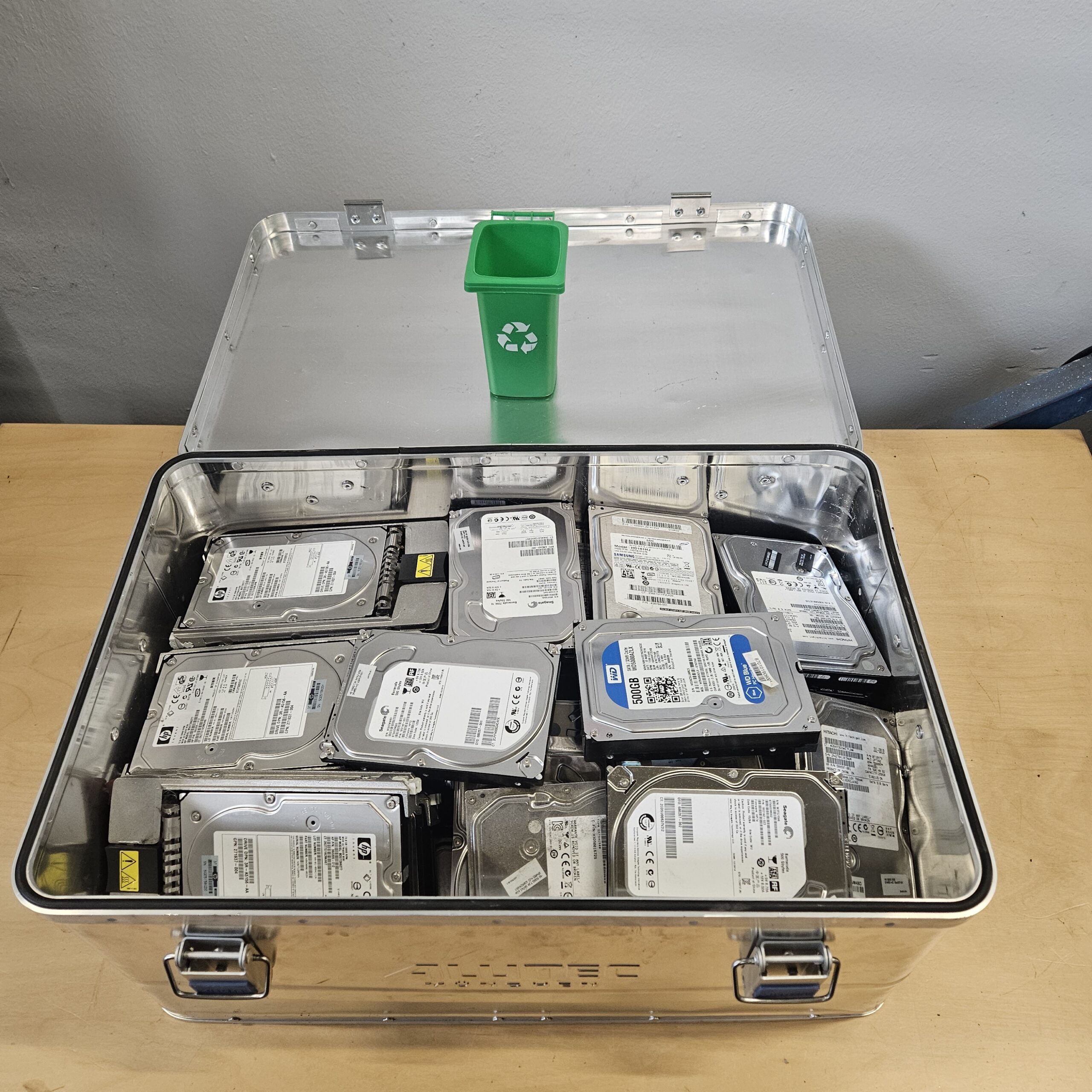 Datenträgervernichtung für Unternehmen
